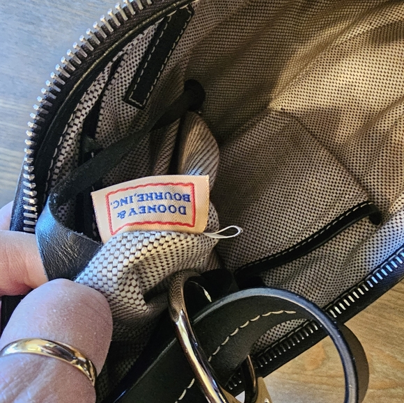 Dooney and Bourke Vintage Monogram Baguette Sh. Bag - Picture 7 of 12